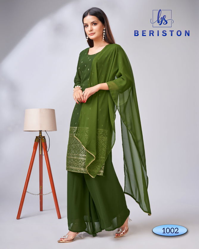 Beriston Bs Vol 10 Georgette Readymade Suits Catalog
